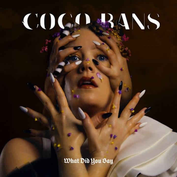Artwork du single de Coco Bans "What did you say"